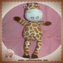 CARREBLANC SOS DOUDOU GIRAFE TACHETE MARRON ECRU