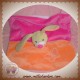 DOU KIDOU SOS DOUDOU CHIEN LAPIN BEIGE PLAT ROSE ORANGE PAPILLON