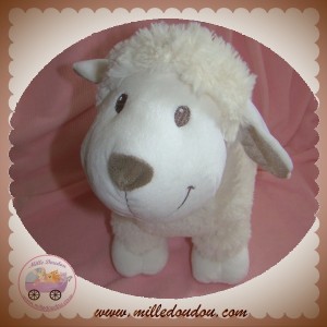 NICOTOY SOS DOUDOU MOUTON BLANC OREILLES TISSU