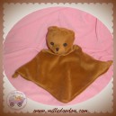 FL BV SOS DOUDOU OURS PLAT LOSANGE MARRON