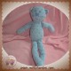 BOUT'CHOU MONOPRIX SOS DOUDOU CHAT BLEU VELOURS ETOILES NEZ BLEU