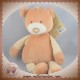PLAYKIDS CMI SOS DOUDOU OURS BOULE MARRON BEIGE 27 CM