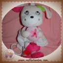 INFLUX SOS DOUDOU CHIEN MUSICAL ROBE BLANC ROSE 