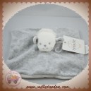 BRIOCHE SOS DOUDOU MOUTON PLAT CARRE GRIS BLANC