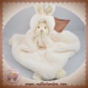 BUKOWSKI SWEDEN SOS DOUDOU OURS PLAT PLUME ECRU DEGUISE LAPIN BLANC