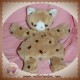 TCF SOS DOUDOU MARIONNETTE LEOPARD BEIGE MARRON