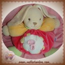 KALOO SOS DOUDOU LAPIN BOULE ROSE TORTUE ORANGE VERT