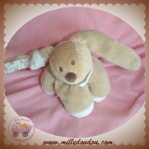 NATTOU SOS DOUDOU LAPIN BEIGE CAPPUCINO HOCHET