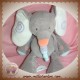 NATTOU SOS DOUDOU ELEPHANT GRIS BLEU BUBBLES MUSICAL 24 CM