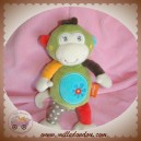 BABYSUN SOS DOUDOU SINGE VERT VENTRE FONCE FLEUR