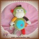 BABYSUN SOS DOUDOU SINGE VERT VENTRE FONCE FLEUR