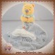 DISNEY NICOTOY SOS DOUDOU WINNIE L'OURSON MOUCHOIR GRIS NUAGE ETOILES