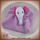 MAILOU P'TIT BIDOU SOS DOUDOU ELEPHANT BLEU PLAT VIOLET