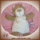 SIGIKID SOS DOUDOU OURS BEIGE CORPS BLANC BOUILLOTTE HIPP