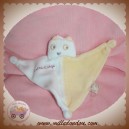 SUCRE D'ORGE SOS DOUDOU HIBOU PLAT TRIANGLE JAUNE ET BLANC