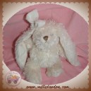 LOUISE MANSEN SOS DOUDOU LAPIN ECRU BLANC NOEUD OREILLE