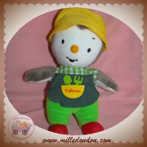 JEMINI SOS DOUDOU T'CHOUPI JARDINIER TABLIER VERT