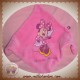 DISNEY SOS DOUDOU MOUCHOIR PLAT ROSE MINNIE NOEUD CARREFOUR