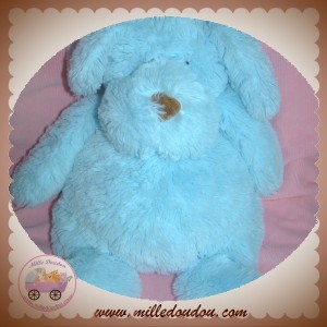 AJENA SOS DOUDOU CHIEN BLEU TURQUOISE PETIT POIL