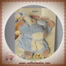 NOUKIE'S SOS DOUDOU ANE PACO MARIONNETTE BLEU ECRU