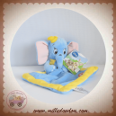 DISNEY NICOTOY SOS DOUDOU ELEPHANT DUMBO PLAT BLEU BALLON