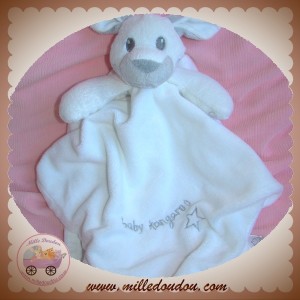 EARLY DAYS SOS DOUDOU KANGOUROU PLAT BLANC GRIS ETOILE