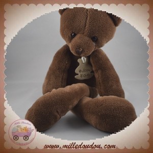 HISTOIRE D'OURS SOS DOUDOU OURS MARRON SWEETY HO2146