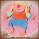 DOODOO BABIAGE SOS DOUDOU CHIEN BLEU ORANGE ROSE