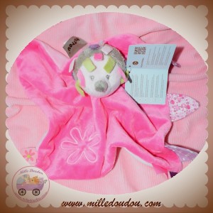 NATTOU SOS DOUDOU HERISSON MANON PLAT ROSE FLEUR