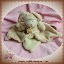 DOUDOU ET COMPAGNIE OURS MARRON PLAT MACARON SOS