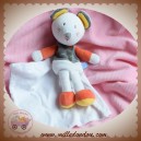 SUCRE D'ORGE SOS DOUDOU SOURIS BLANCHE PLAT GRIS ORANGE ETOILE MOUCHOIR