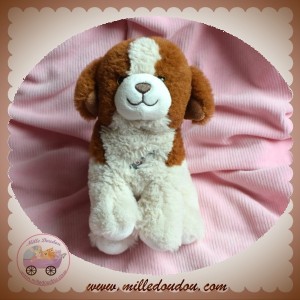 GIPSY SOS DOUDOU CHIEN SAINT BERNARD BLANC MARRON