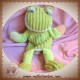 BABYNAT BABY NAT SOS DOUDOU GRENOUILLE VERTE MARIONNETTE COTELES