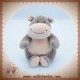 GIPSY SOS DOUDOU HIPPOPOTAME GRIS BEIGE