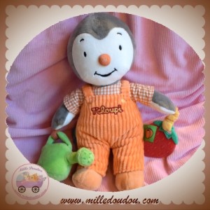 NICOTOY SOS DOUDOU T'CHOUPI SALOPETTE ORANGE JARDINIER EVEIL