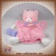 DOUDOU ET COMPAGNIE SOS CHAT CHOUPI ROSE MARIONNETTE POISSON MAUVE DC2900