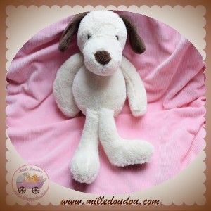 BNI MARQUE VERTE SOS DOUDOU CHIEN ECRU MARRON