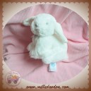 TEX SOS DOUDOU LAPIN BLANC ASSIS ETOILES GRISES