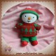 JEMINI SOS DOUDOU T'CHOUPI NOUNOURS VERT ROUGE NOEL SAPIN