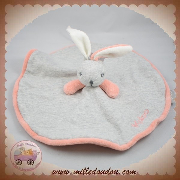 Doudou plat lapin - Doudou imprimé - Kaloo