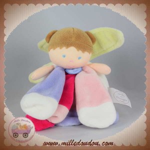 Doudou poupée lutin fille Fraise DOUDOU ET COMPAGNIE - 990