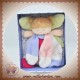 DOUDOU ET COMPAGNIE SOS DOUDOU FILLE FEE DEMOISELLES PLATE PETALES ROSE VIOLET