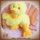 SOS DOUDOU CANARD JAUNE ORANGE ALLONGE TOUT MOU