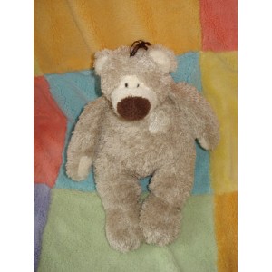 DIMPEL DOUDOU PELUCHE OURS TAUPE STYLE BALOO