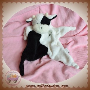 LASCAR SOS DOUDOU VACHE PLAT BLANC ET NOIR