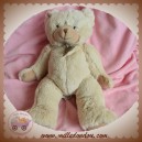 HISTOIRE D'OURS SOS DOUDOU OURS BEIGE CALIN'OURS HO1158