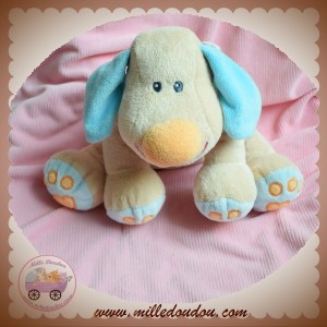 JOLLYMEX SOS DOUDOU CHIEN BO BEIGE BLEU