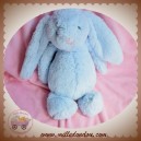 JELLYCAT SOS DOUDOU LAPIN POIL BLEU TRUFFE 30 CM