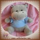 GIFTS SOS DOUDOU HIPPOPOTAME GRIS PULL BLEU AIR COST