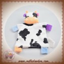 VERTBAUDET SOS DOUDOU VACHE PLATE NOIR & BLANC